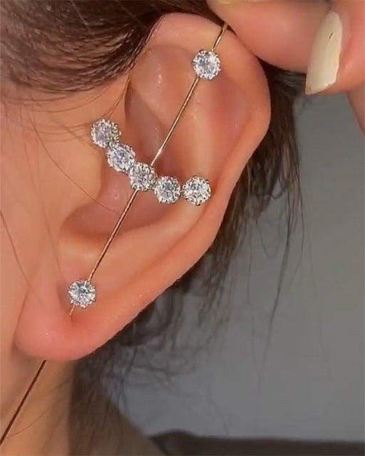 Crystal Vintage Long Wrap Earrings - Image 12