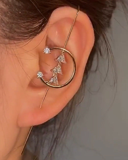 Crystal Vintage Long Wrap Earrings - Image 6