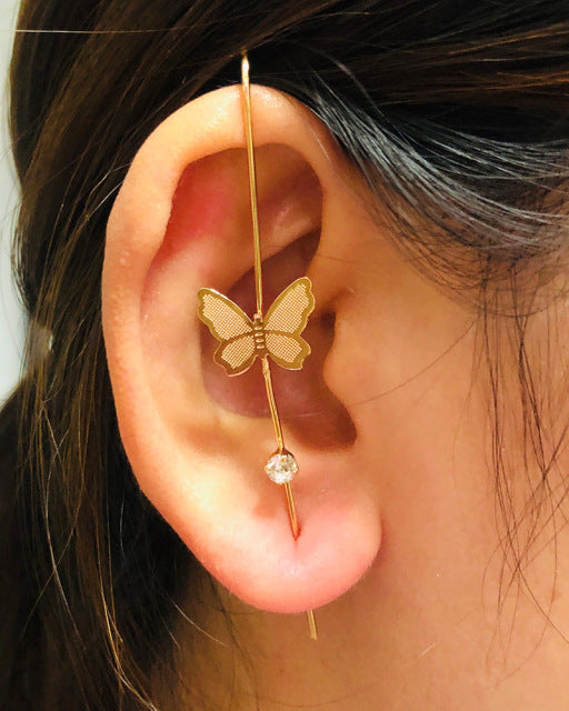 Crystal Vintage Long Wrap Earrings - Image 16