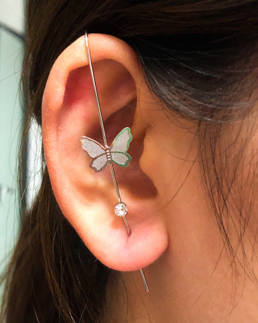 Crystal Vintage Long Wrap Earrings - Image 15