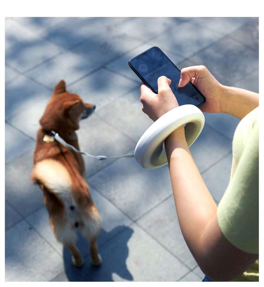 UFO Retractable Rechargeable LED Pet Leash - Image 0