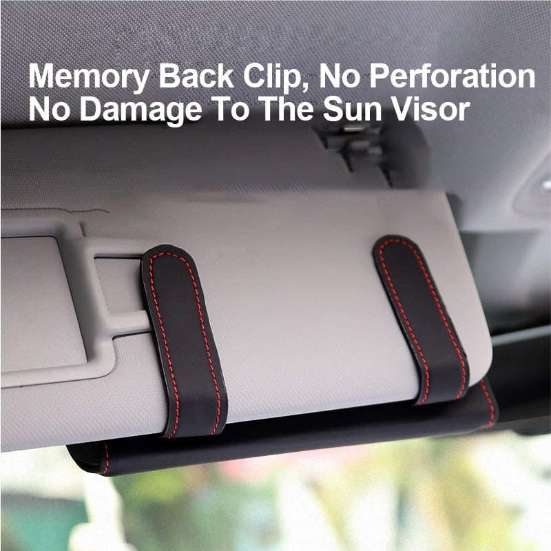 Car Front Sun Glasses Case Box