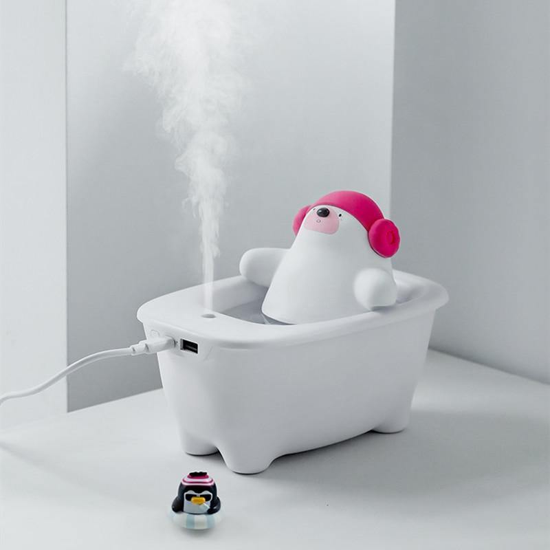 Polar Bear Bathtub Air Humidifier - MaviGadget