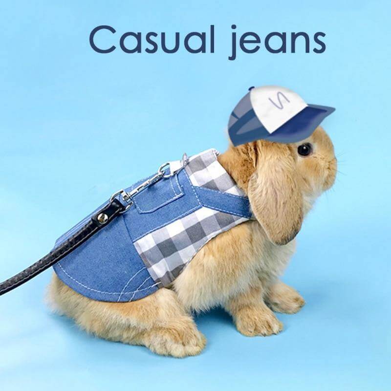 Rabbit Cute Jean Dress - Image 0