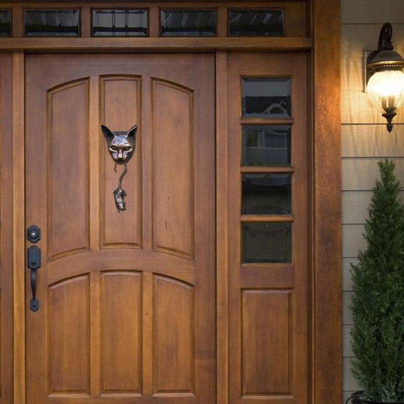 Creative Cat And Mouse Metal Door Knocker - Image 3