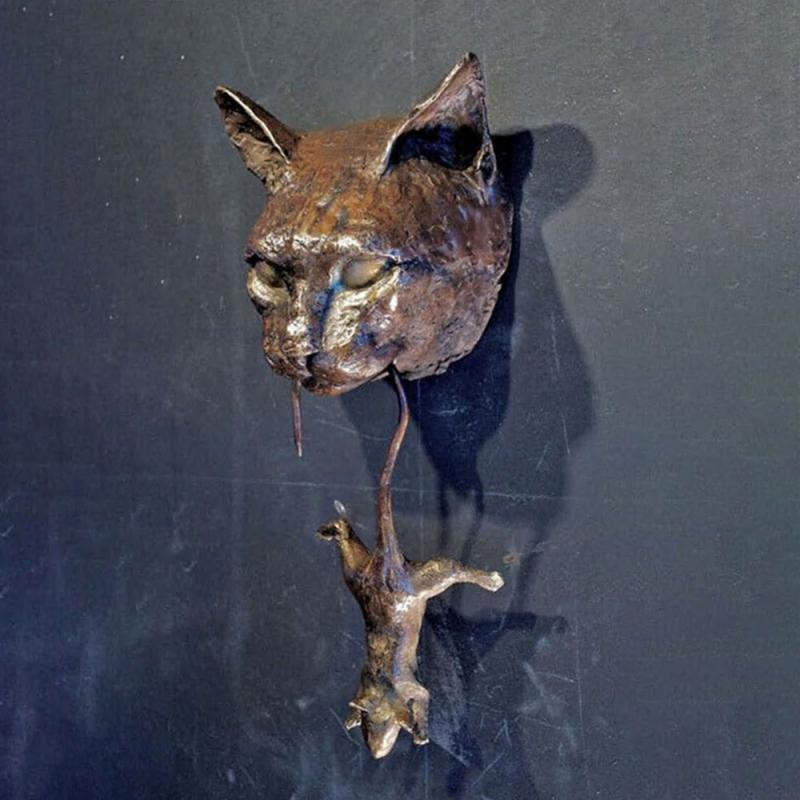 Creative Cat And Mouse Metal Door Knocker - Image 10