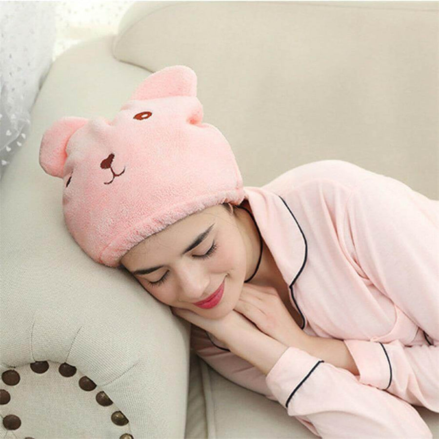 Microfiber Breathable Quick Dry Hair Hat - Image 2