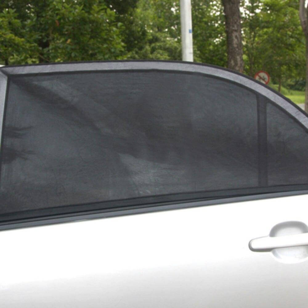 2pcs Summer Car Window Sunshade Net