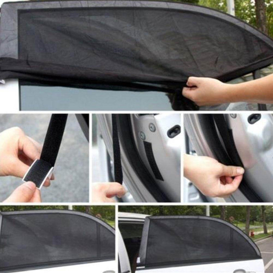 2pcs Summer Car Window Sunshade Net - Image 6