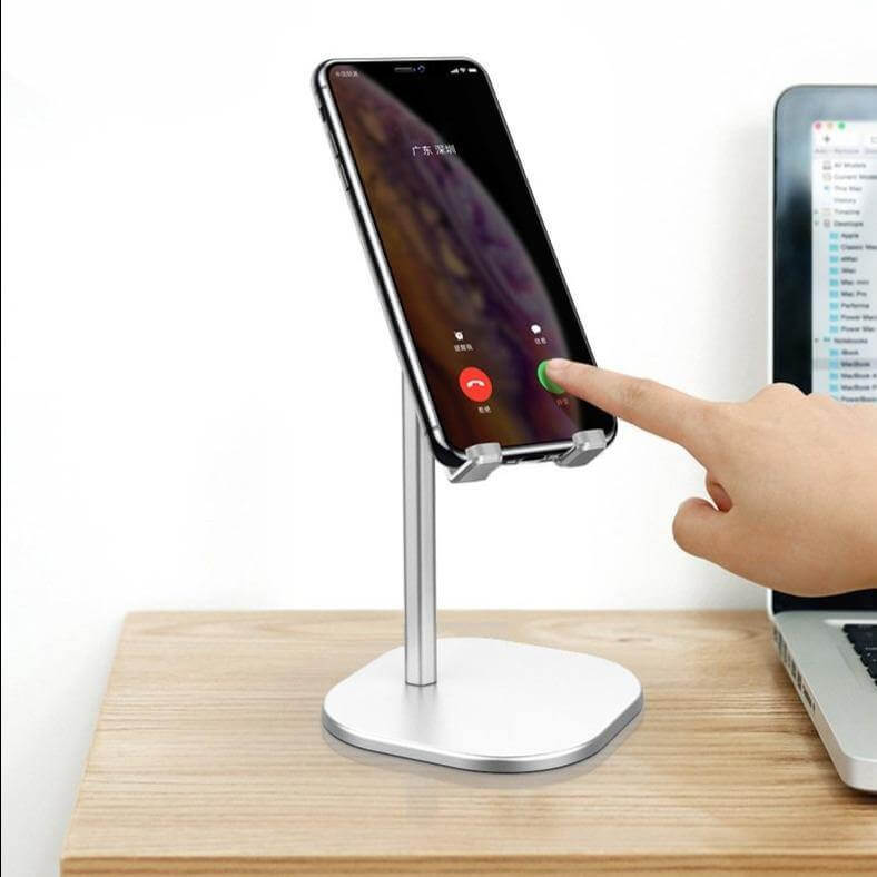 Universal Multi Height Adjustable Metal Smartphone Holder - Image 3
