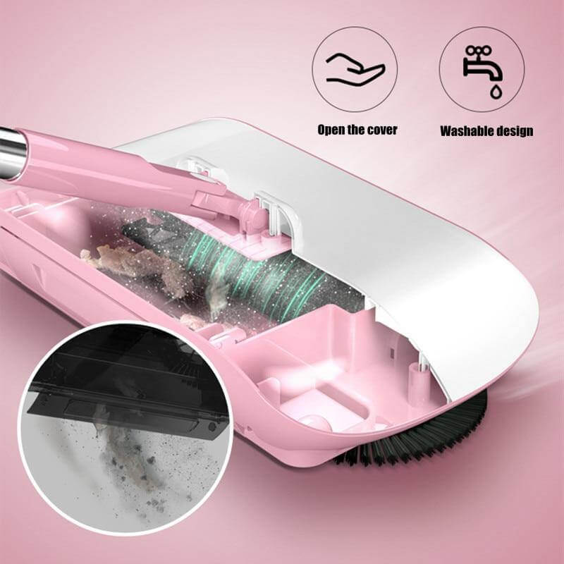 Easy Cleaning Folding Manual Vacuum Cleaner Mop - Image 3