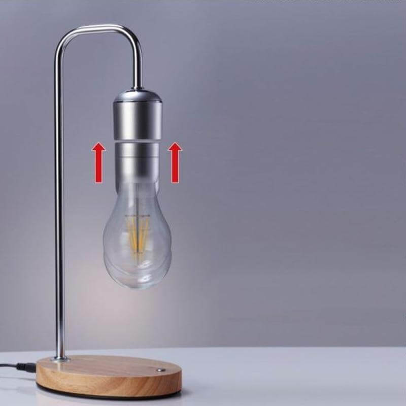 Magnetic Levitating Wireless Bulb Desk Lamp - Image 3