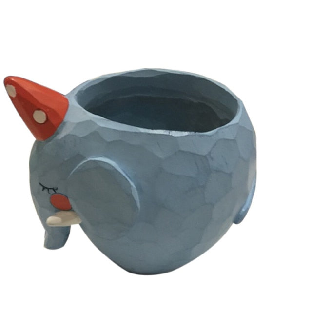 Whale Decorative Flower Vase - Image 7
