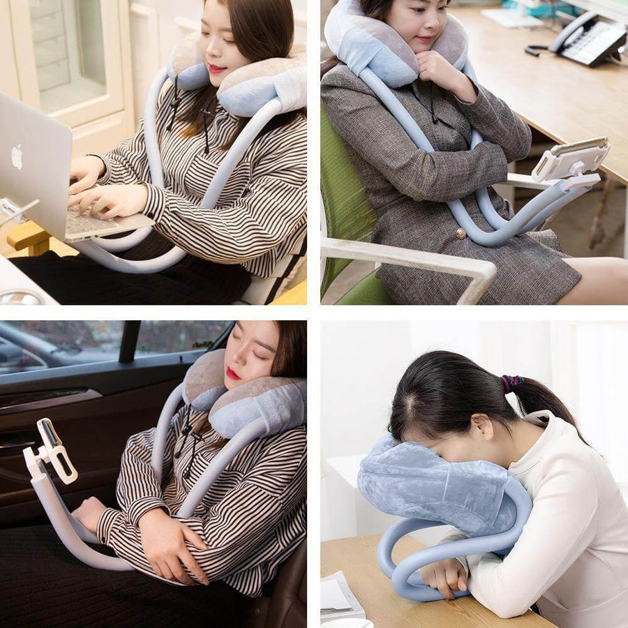 Flexible Phone Holder Neck Pillow - Image 0