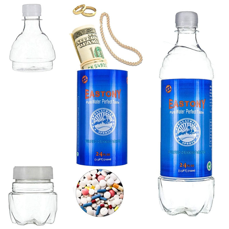 Hidden Security Pocket Water Bottle - Image 1