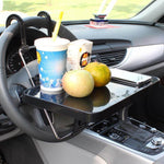 Car Steering Food Holder Tray