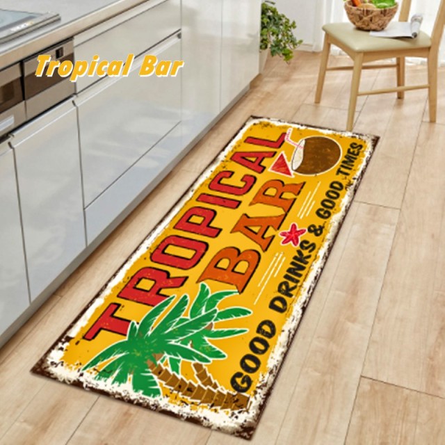 Stylish Non-Slip Laundry Room Floor Mat