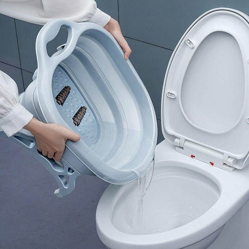 Foldable Foot Bath Massage Bucket - Image 3