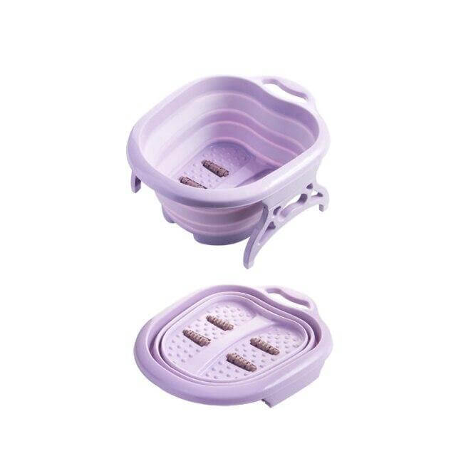 Foldable Foot Bath Massage Bucket - MaviGadget