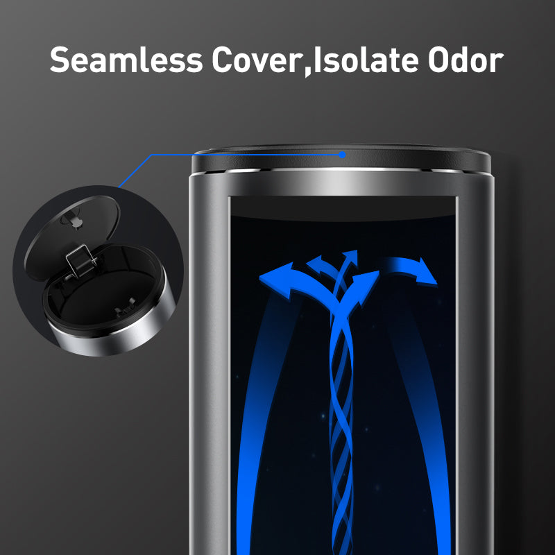 Elegant Mini Matte Car Trash Can - Image 8