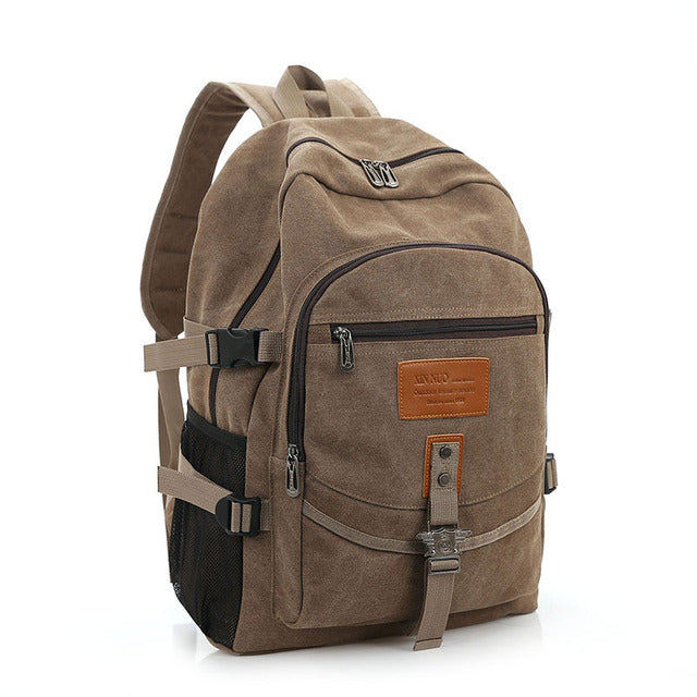 Shoulder Strap Zipper Solid Casual Backpack - Image 9