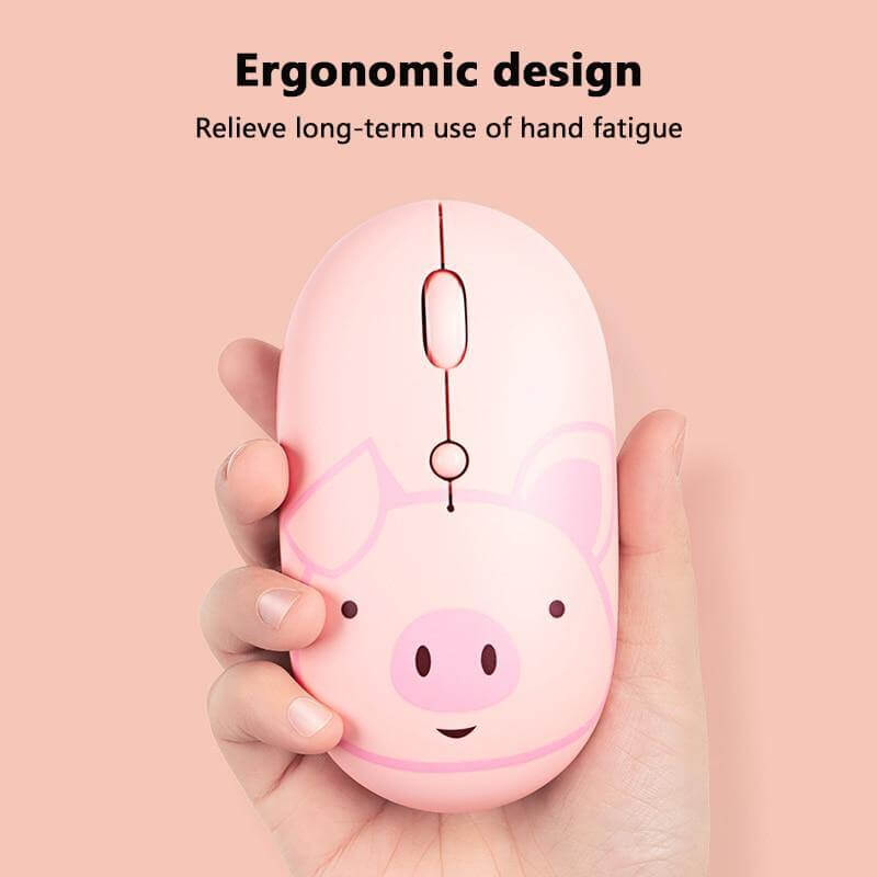 Rechargeable Universal USB-C Cartoon Wireless Mouse - Image 5