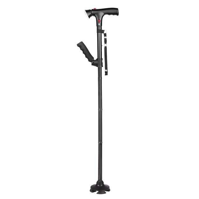 Safety Alarm Walking Telescopic LED Light Cane - Image 7