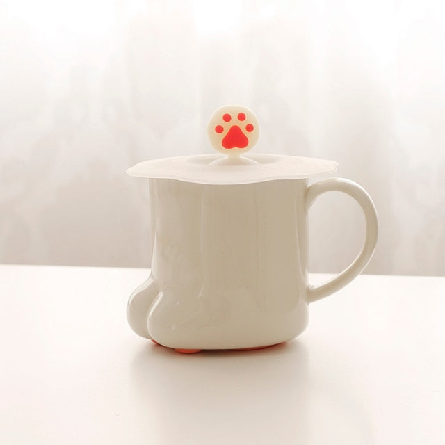 Cute Cat Paw Ceramic Coffee Mug - Image 9