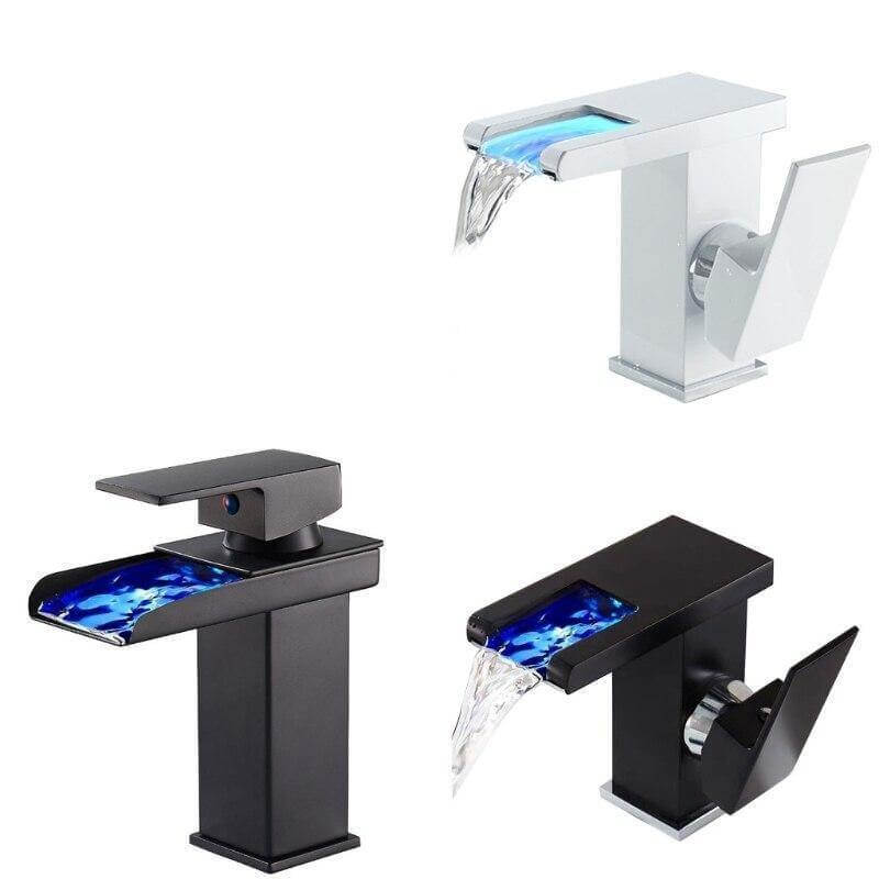Water Temperature Sensitive LED Bathroom Faucet - Image 9