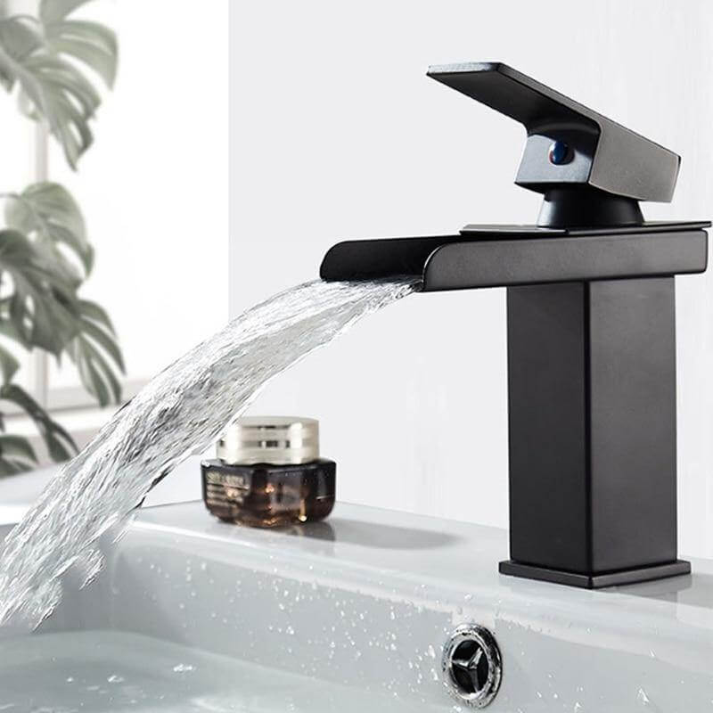 Water Temperature Sensitive LED Bathroom Faucet