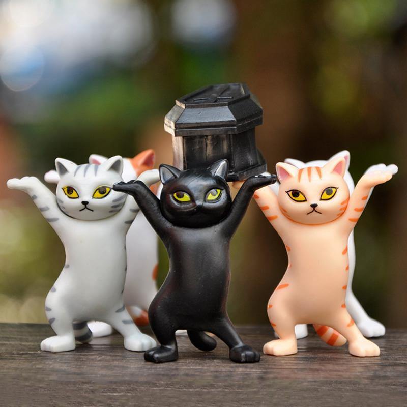 Cat Figurine Pen Holder - Image 7