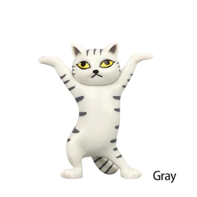 Cat Figurine Pen Holder