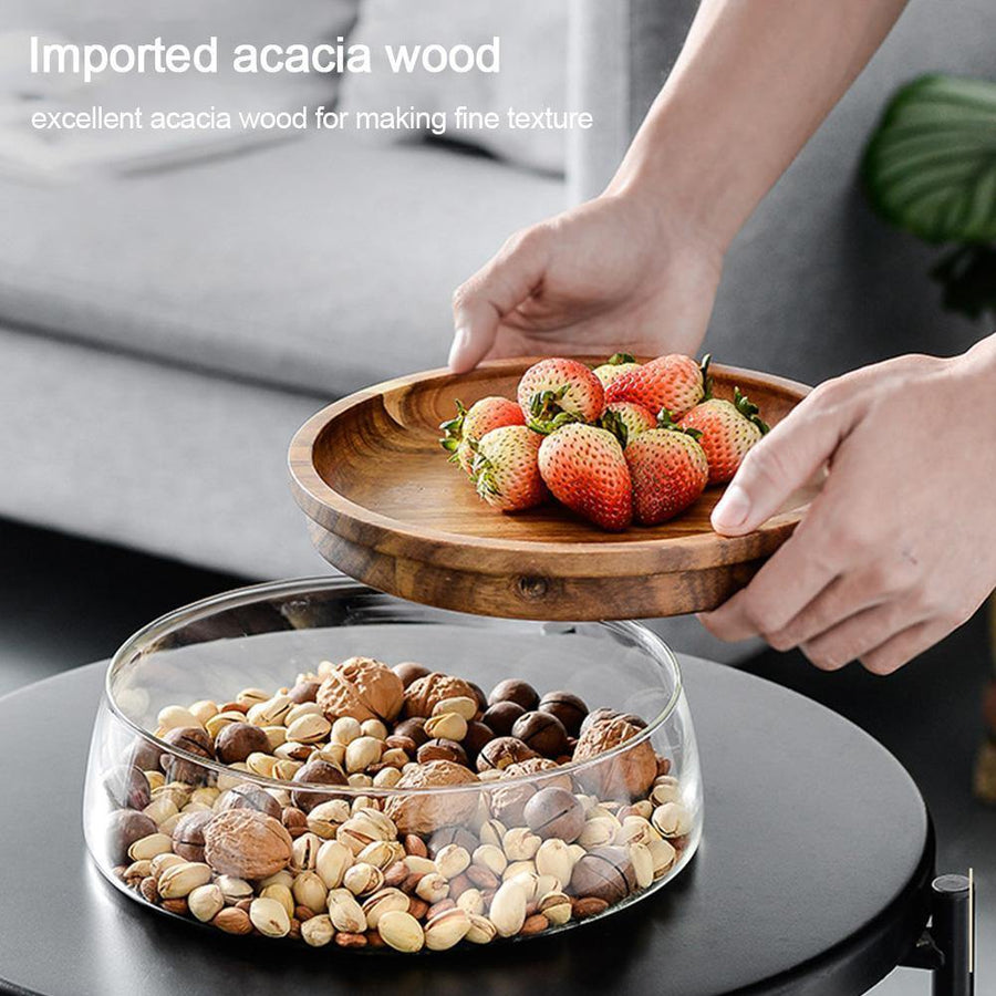 Elegant Glass Bowl Dried Food Storage Box - Image 7