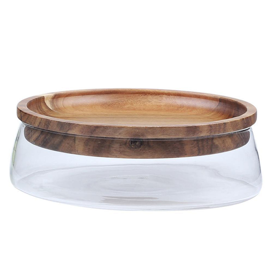 Elegant Glass Bowl Dried Food Storage Box - Image 2