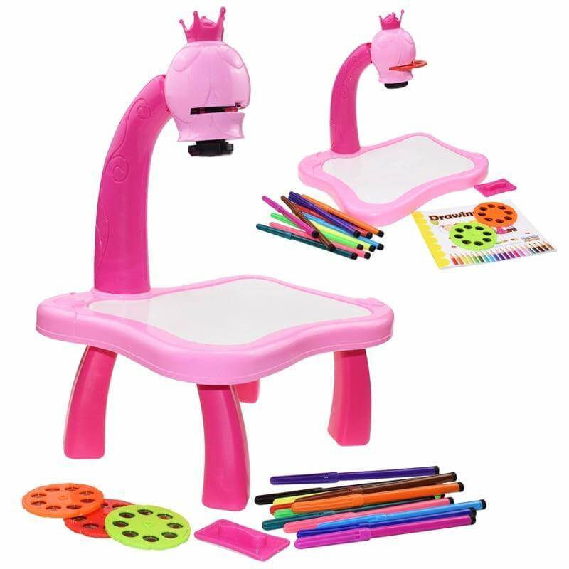 Educational Kids Art Drawing Projector Table - Image 6
