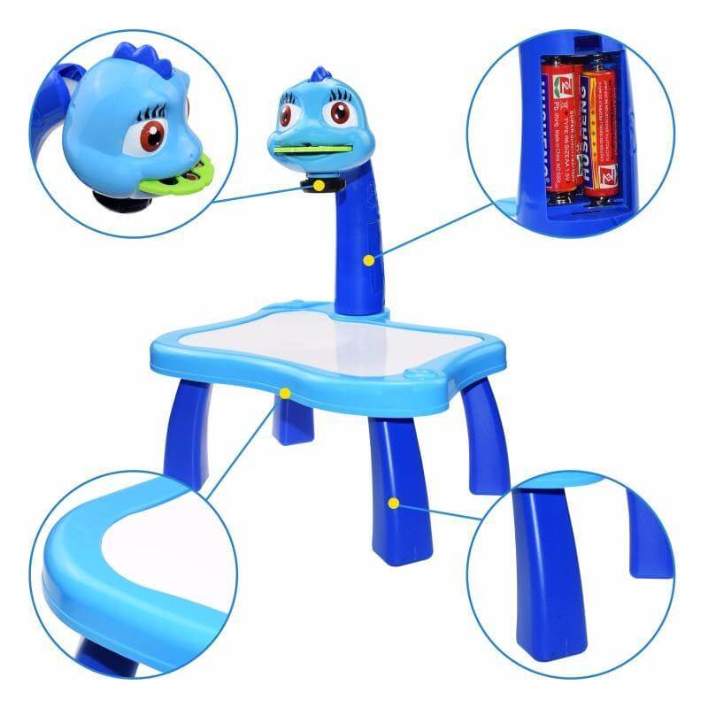 Educational Kids Art Drawing Projector Table - Image 3