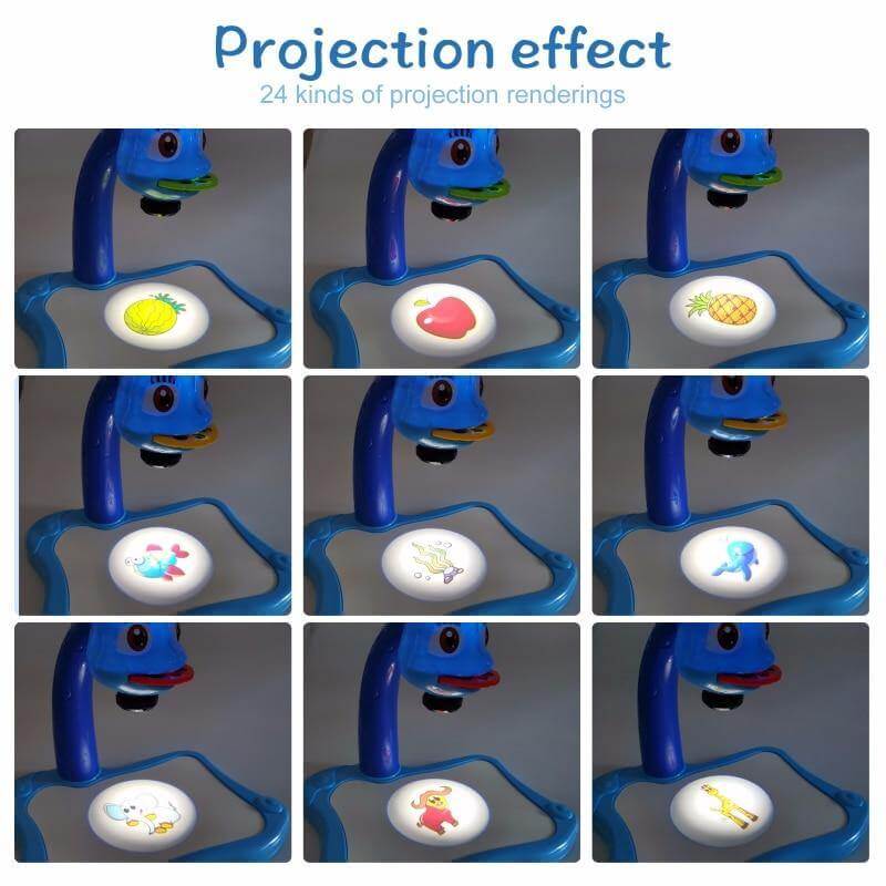 Educational Kids Art Drawing Projector Table - Image 9