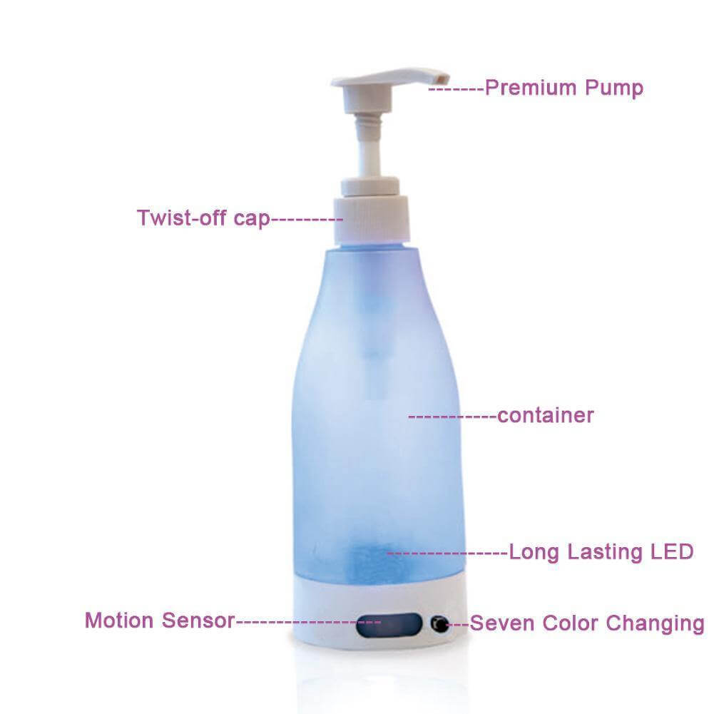 Automatic LED Night Light Soap Dispenser