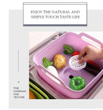 Portable Large Vegetable Washer Drain Basket