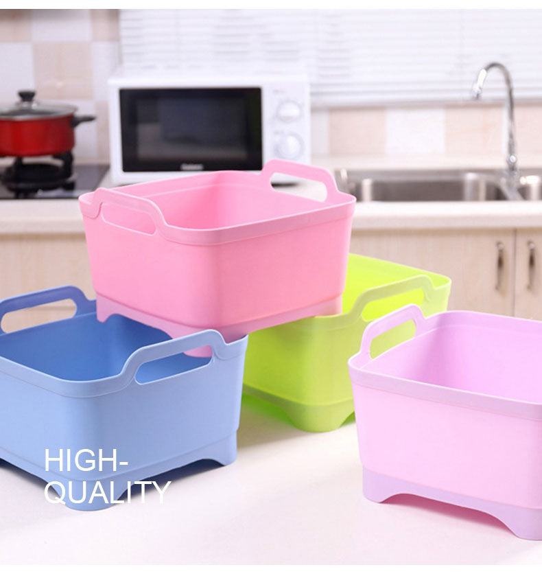 Portable Large Vegetable Washer Drain Basket - Image 4