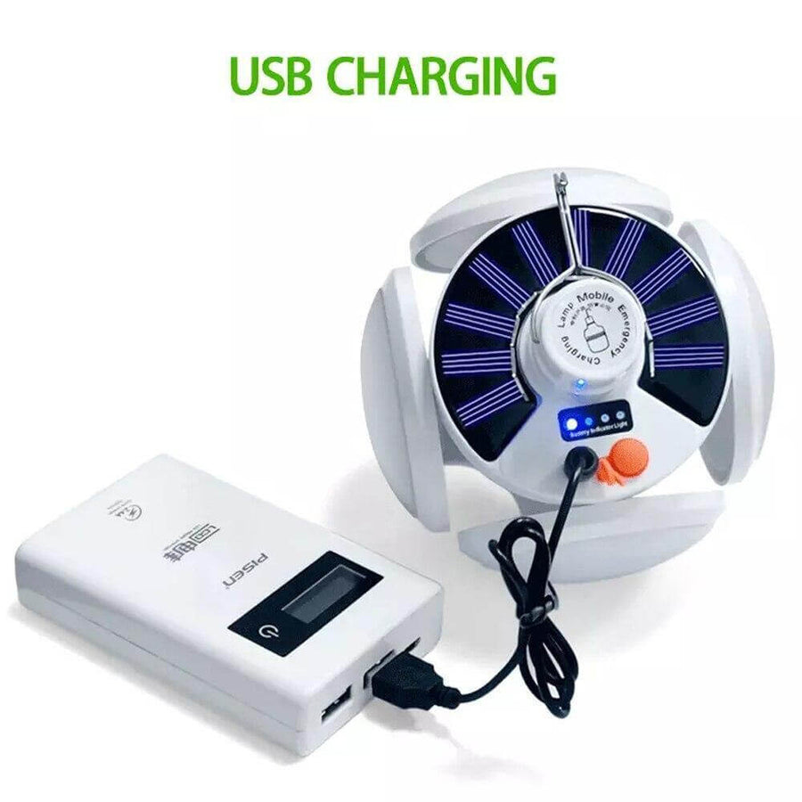Waterproof Rechargeable Solar Camping Lamp - Image 5