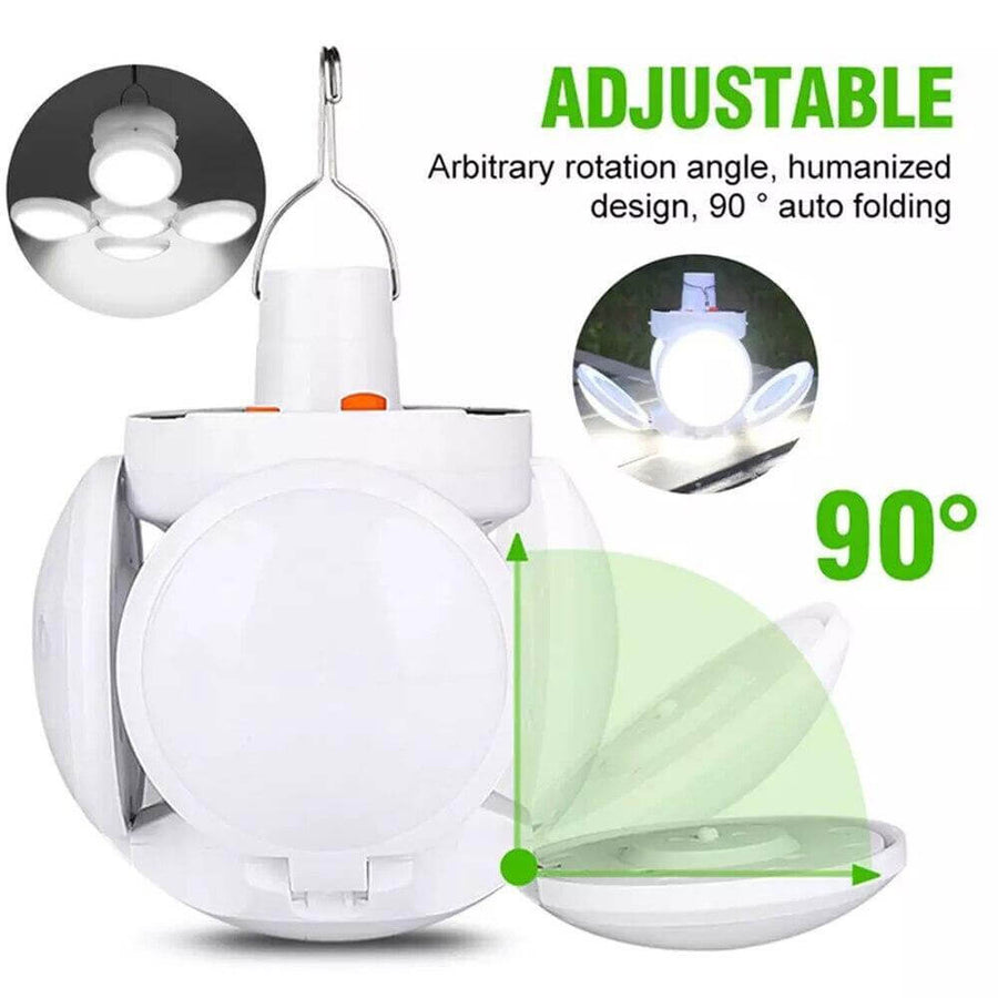 Waterproof Rechargeable Solar Camping Lamp - Image 2