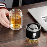 Double Glass Portable Eco-Friendly Tea Infuser - MaviGadget