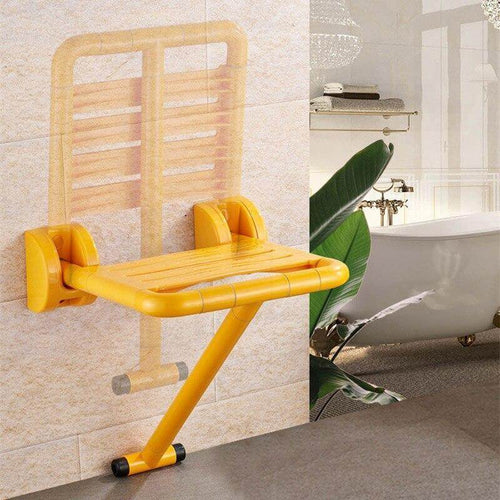 Stainless Steel Wall Mounted Folding Stool - Image 0
