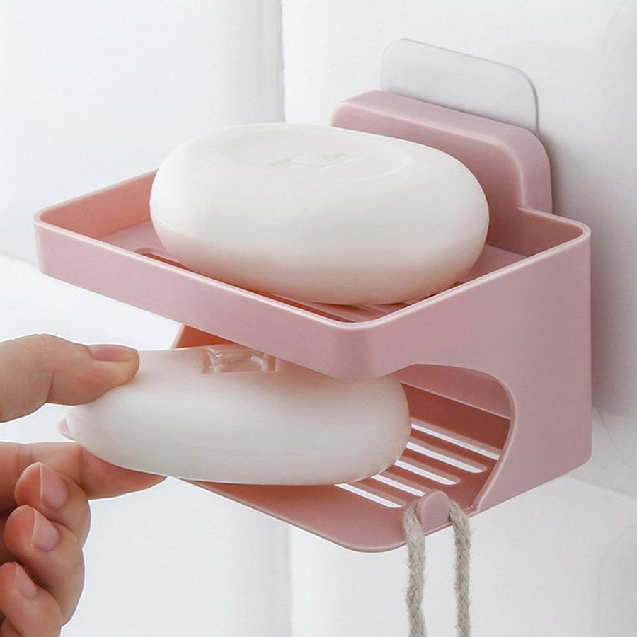 Multifunctional Smart Suction Soap Holder Rack - Image 12