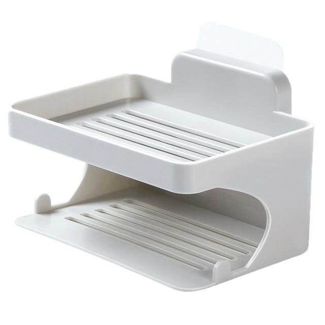 Multifunctional Smart Suction Soap Holder Rack - Image 20