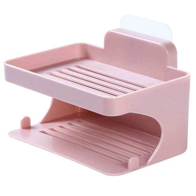 Multifunctional Smart Suction Soap Holder Rack - Image 22