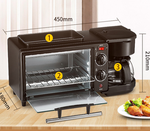 3in1 Multifunctional Breakfast Maker Oven