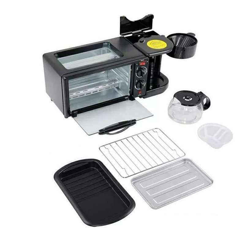 3in1 Multifunctional Breakfast Maker Oven - Image 2