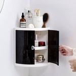 Bathroom Space-Saver Corner Organizer Rack